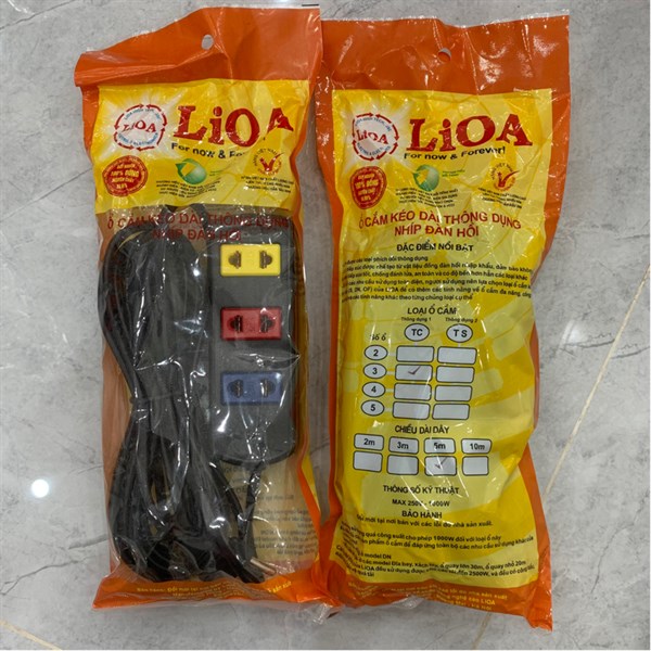 Ổ điện LIOA 3TC5.2.5 5m