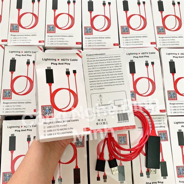 Cáp HDMI Lightning cho iPHONE