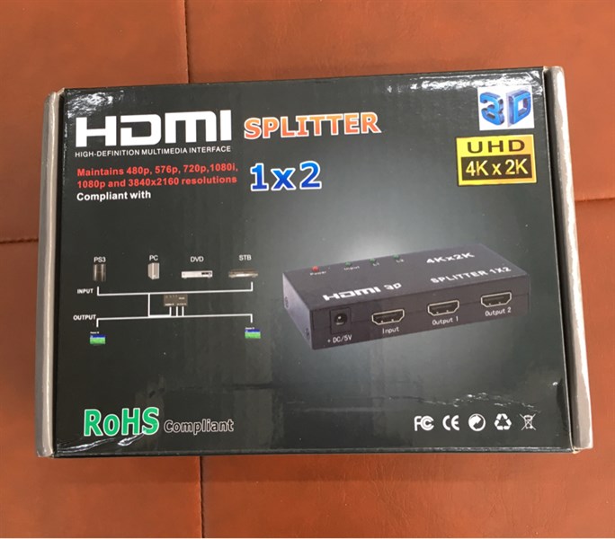 Bộ chia HDMI 1 ra 2