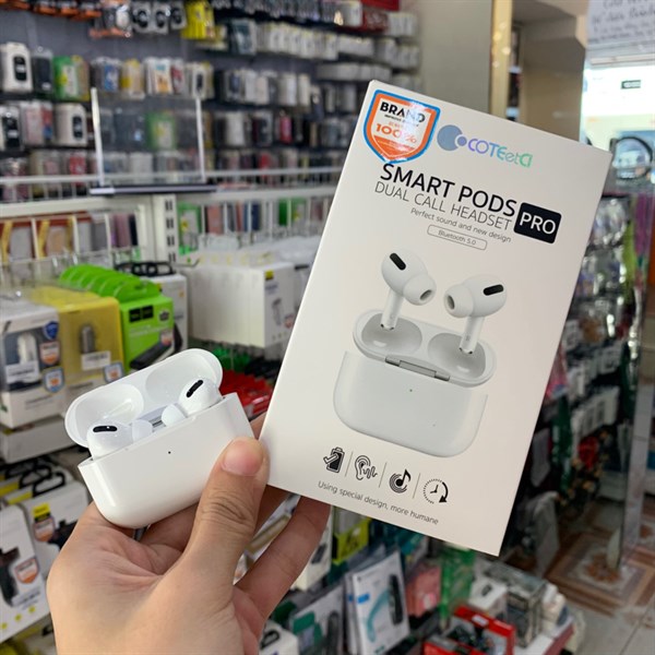 Tai nghe Bluetooth Airpod Pro/ Pro 2 COTEETCI Smart Pods