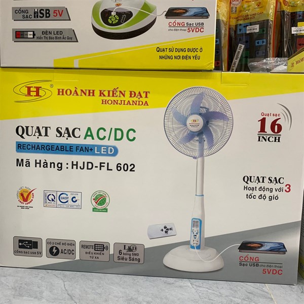 Quạt tích điện HJD-FL 602 HONJANDA