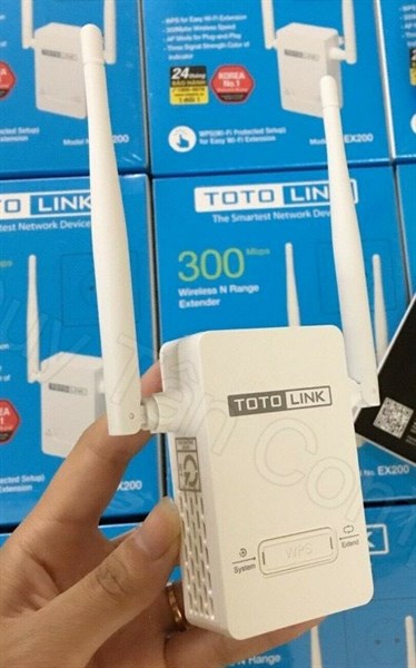 Kích sóng TOTO LINK EX200 2 râu