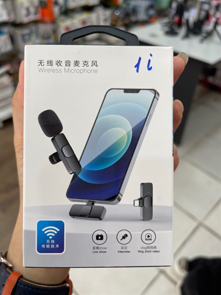 Mic thu âm K8 không dây đơn iPhone