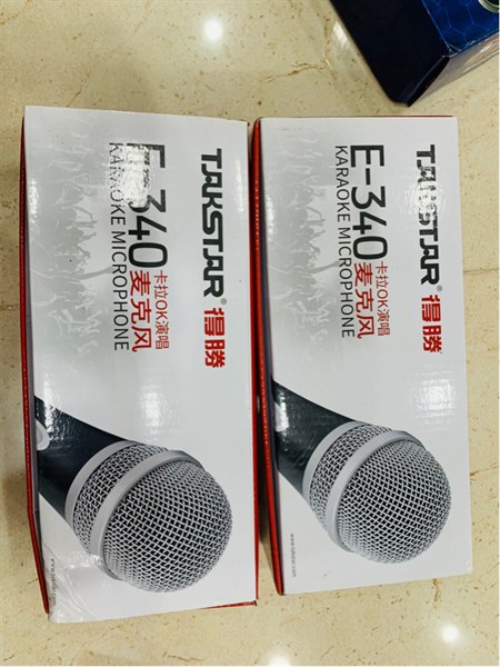 Micro có dây 1 mic TAKSTAR E-340