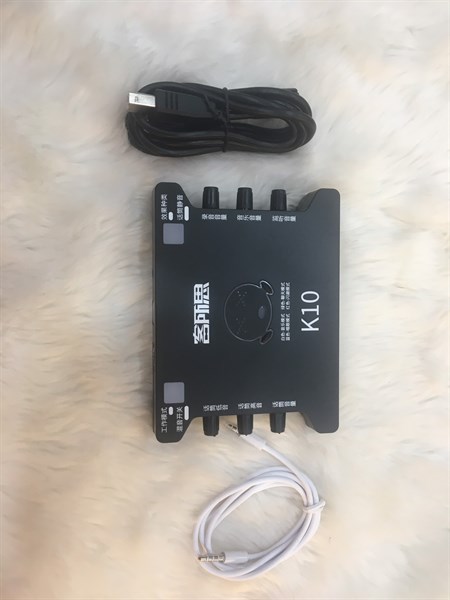 Soundcard K10 loại xịn