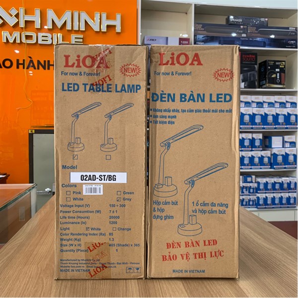 Đèn bàn LED 02AD-ST/BG