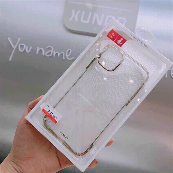 Ốp IPHONE 11 Pro Max 6.5 XUNDD trong cứng viền xi