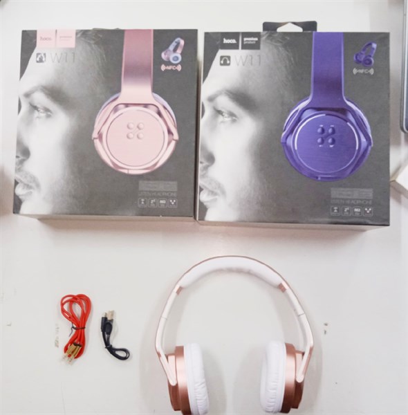 Tai nghe chụp tai Bluetooth HOCO W11 Listen headphone
