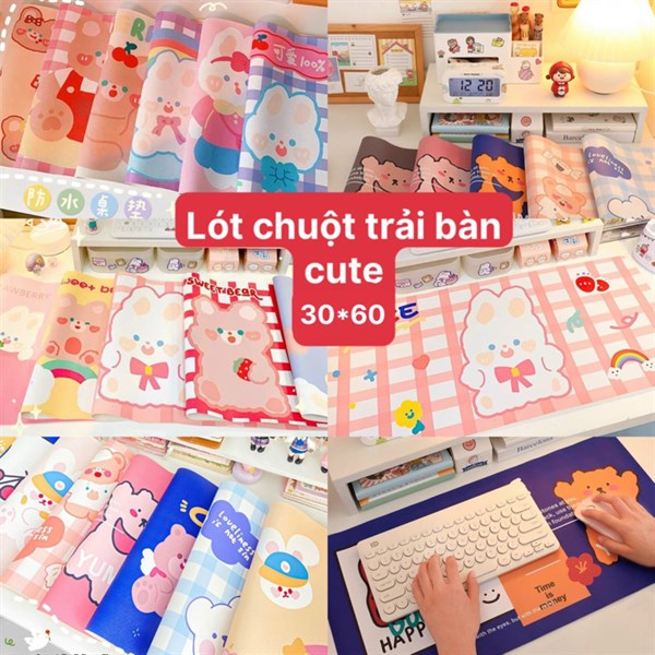 Bàn di chuột Cute 30*60