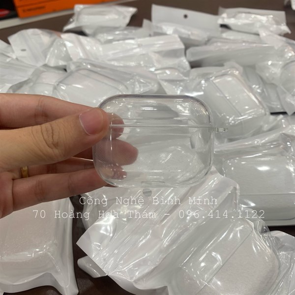 Hộp đựng tai nghe Airpod 3 trong suốt