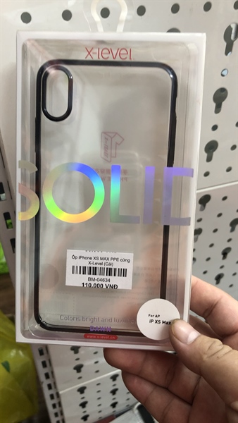 Ốp iPHONE 12 6.1/iPHONE 12 Pro 6.1 X-Level PPE cứng