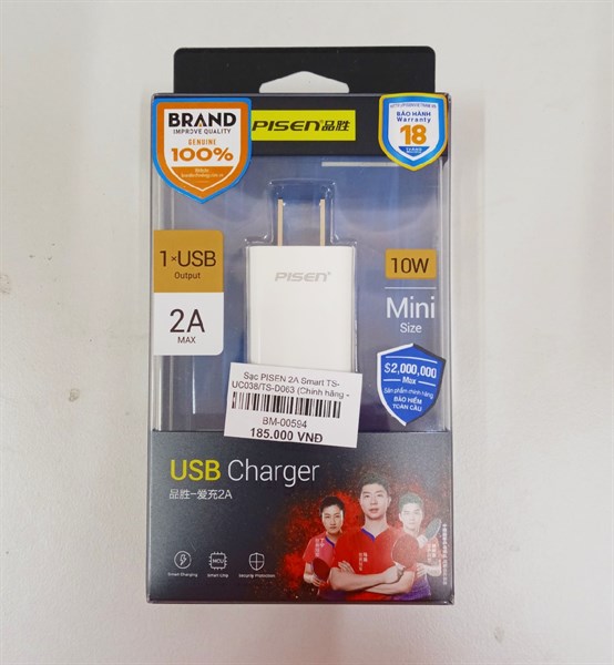 Sạc PISEN 2A Smart TS-UC038/TS-D063/ TS-C134