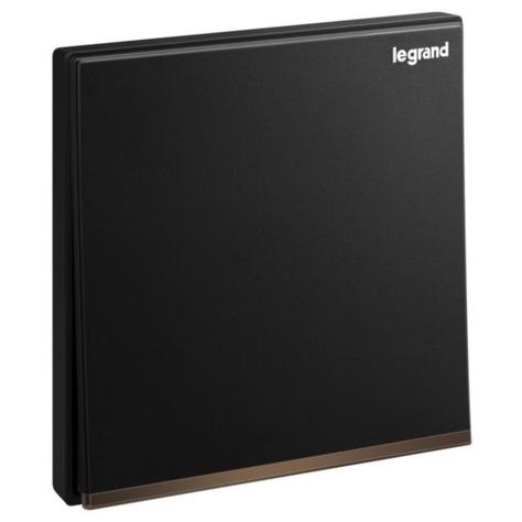 Nút nhấn đơn Galion, màu matt black