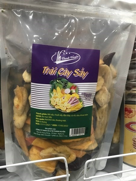 TRÁI CÂY SẤY THANH HUYỀN 250G