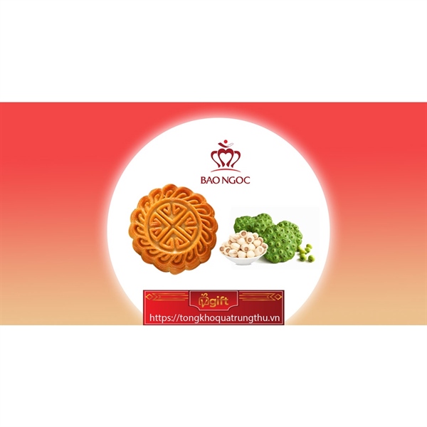 Bánh trung thu Bảo Ngọc - Bánh Nướng Nhân Hạt Sen (BN.BN61)