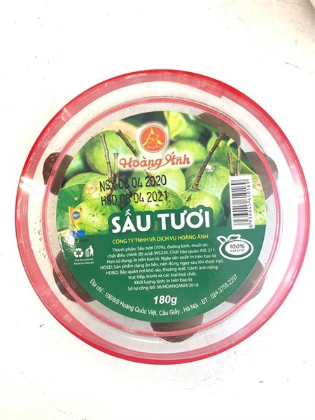Ô MAI SẤU TƯƠI 180G