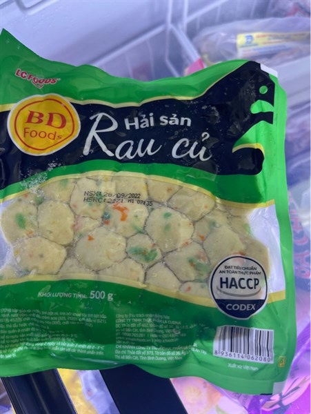 HẢI SẢN RAU CỦ