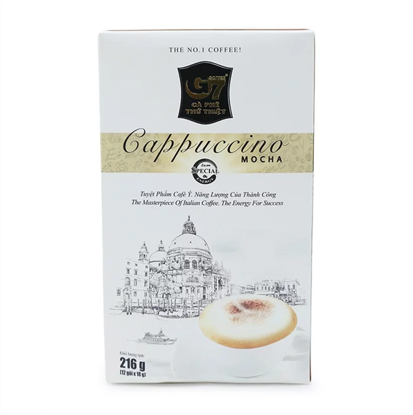 CAFE TRUNG NGUYÊN LEGEND CAPPUCCINO MOCHA HỘP 12 GÓI X 18G