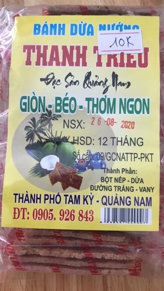 BÁNH DỪA NƯỚNG THANH TRIỀU