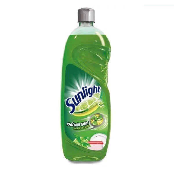 Nước rửa bát Sunlight khử mùi tanh matcha trà Nhật