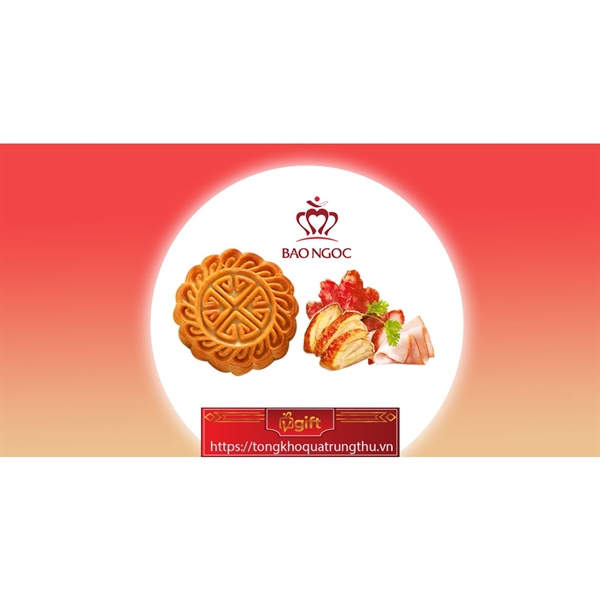 Bánh trung thu Bảo Ngọc - Bánh Nướng Thập Cẩm Gà Quay JamBon (BN.BN11)