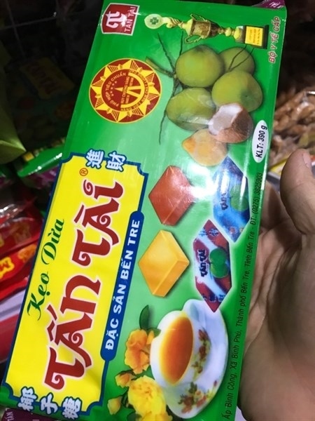 KẸO DỪA TẤN TÀI 390G