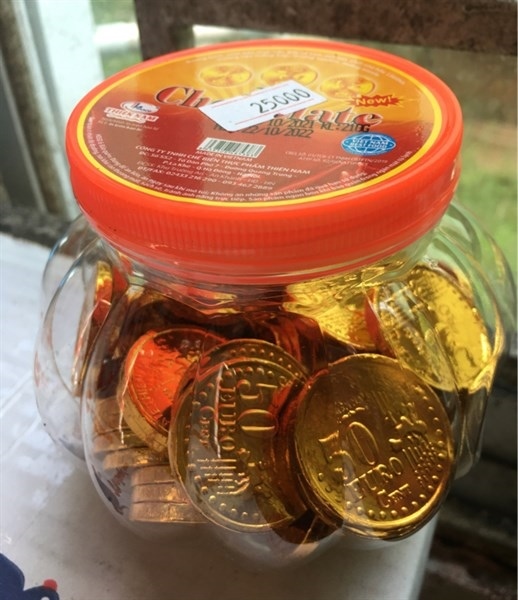 KẸO ĐỒNG TIỀN CHOCOLATE THIÊN NAM HỘP 60 VIÊN