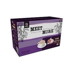 CÀ PHÊ HÒA TAN KHOAI MÔN 4IN1 MEET MORE HỘP