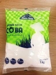 DTBH1: ĐƯỜNG TRẮNG BIÊN HÒA TÚI 1KG ĐƯỜNG SẠCH CÔ BA