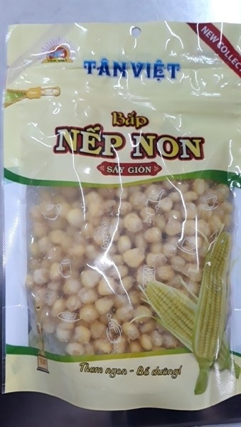 BẮP NẾP NON SẤY GIÒN TÂN VIỆT 130G