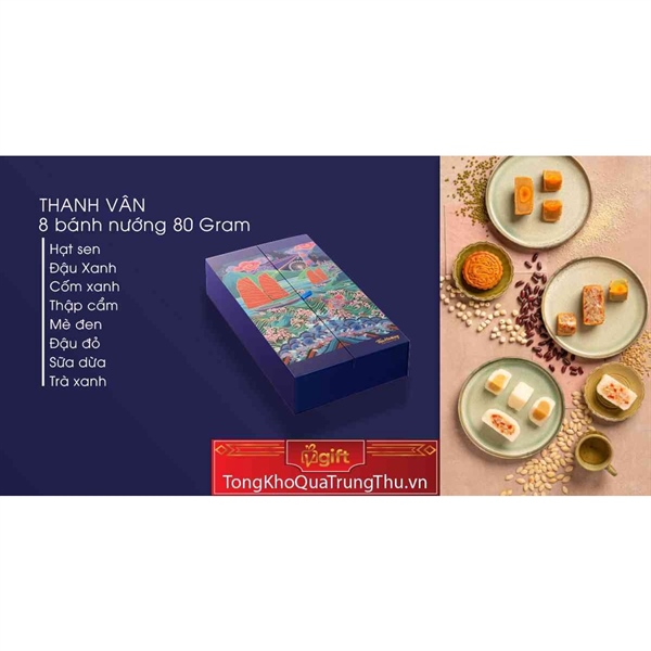 Bánh trung thu Thu Hương - Hộp Thanh Vân (TH.HTV)