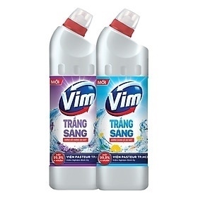 COMBO VIM DIỆT KHUẨNTRẮNG SÁNG HƯƠNG CHANH SẢ DỊU MÁT 880ML & VIM TRẮNG SÁNG HƯƠNG OẢI HƯƠNG DỊU MÁT 880ML