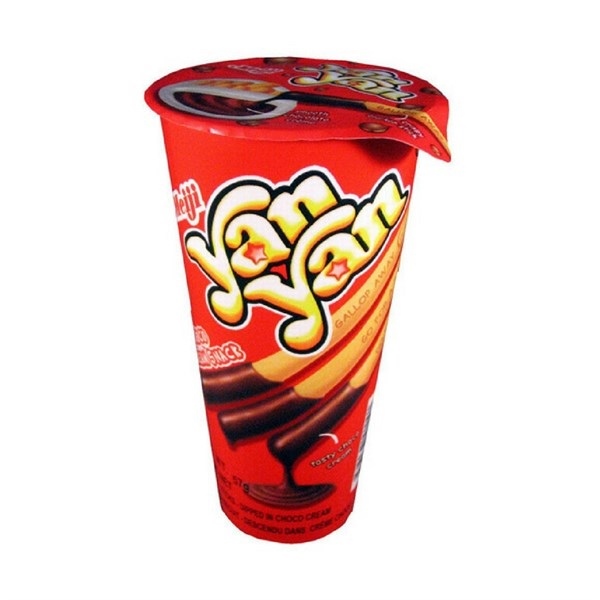 BÁNH QUE CHẤM KEM HƯƠNG SÔCÔLA YAN YAN MEIJI LY 50G