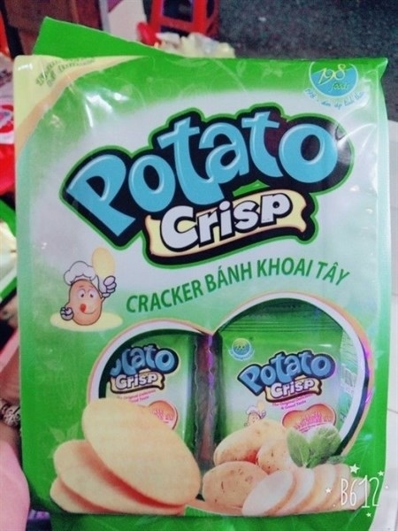 BÁNH KHOAI TÂY POTATO CRISP TÚI XANH
