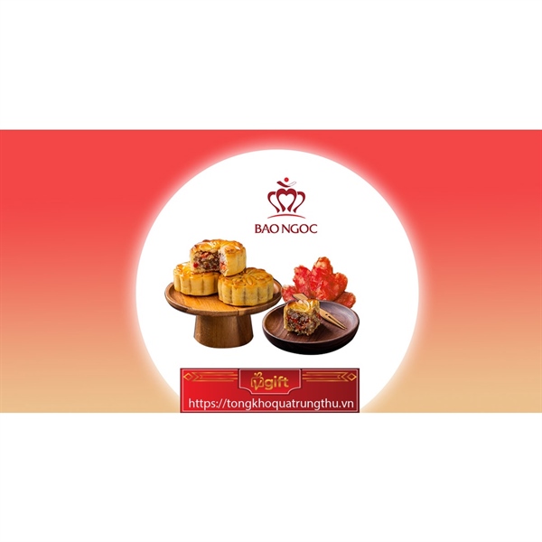 Bánh trung thu Bảo Ngọc - Bánh trung thu Nướng Thập Cẩm Lạp Xưởng (BN.BN21)