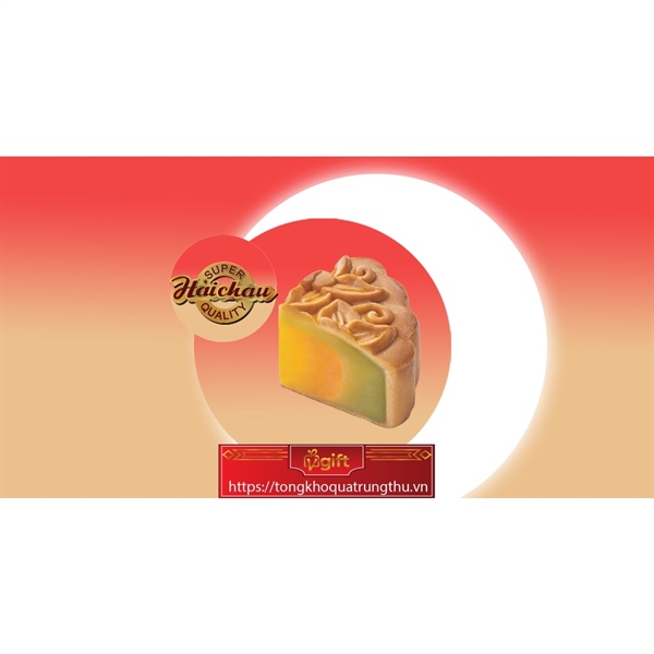 Bánh trung thu Hải Châu - Bánh Nướng Sen Cốm (HC.N150G.5)