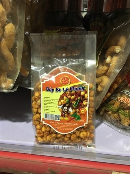 NGÔ CAY BÒ LÁ CHANH PHƯƠNG HUYỀN 90G