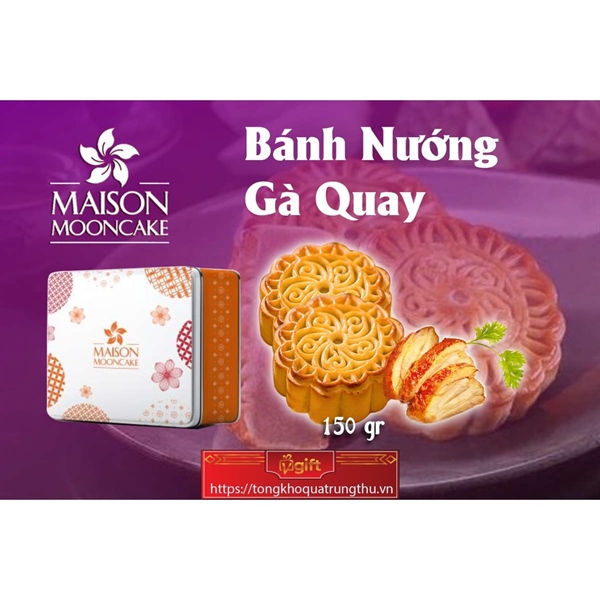 Bánh Trung Thu Mai Sơn Nướng Gà Quay - Xá Xíu (MS.HK10)