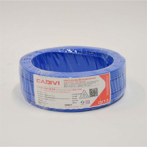 DÂY ĐIỆN CADIVI VCMD 2*2.5
