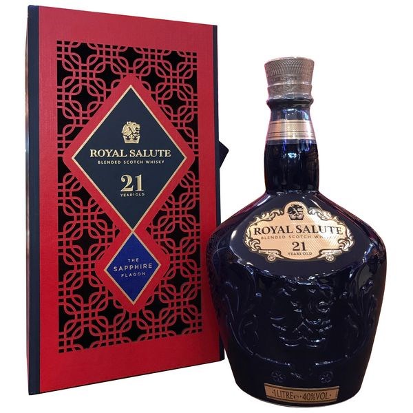 Chivas 21 Năm Royal Salute 1L (Hộp Đỏ) 1000 ml Chivas 21 Năm Royal Salute 1L (Hộp Đỏ) 1000 ml