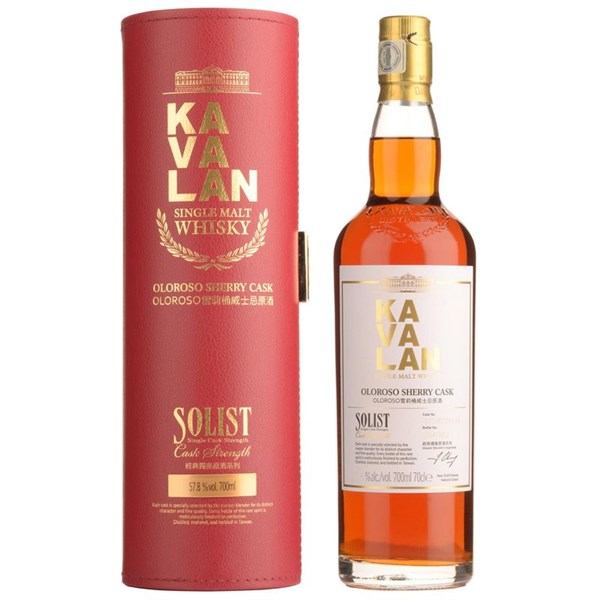 Kavalan Solist Oloroso Sherry Cask 700 ml Kavalan Solist Oloroso Sherry Cask 700 ml