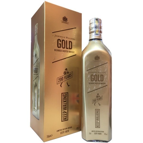 Johnnie Walker Gold Label 200 Years Icons Limited Edition 750 ml Johnnie Walker Gold Label 200 Years Icons Limited Edition 750 ml