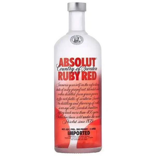 Absolut Vodka Ruby Red 750 ml Absolut Vodka Ruby Red 750 ml