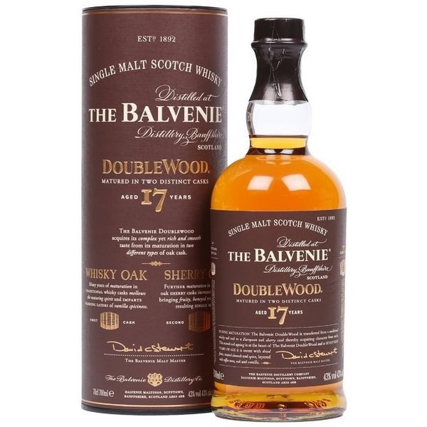 Balvenie 17 Năm DoubleWood 700 ml Balvenie 17 Năm DoubleWood 700 ml