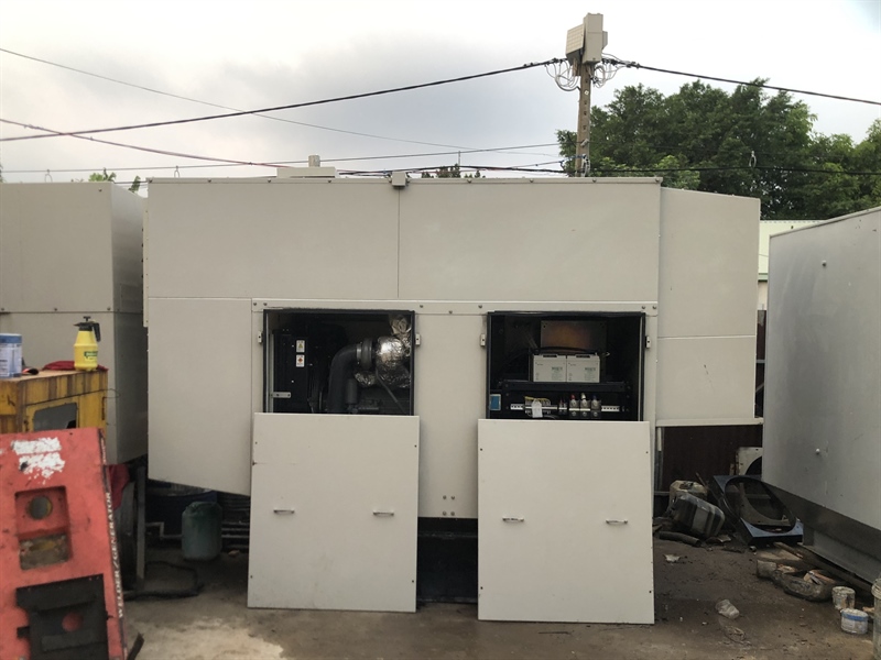 Máy phát điện Yanmar 150KVA tua chậm thùng siêu