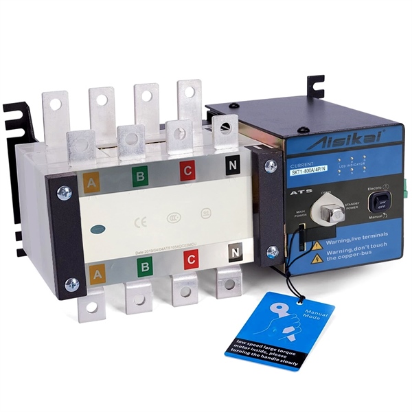 Bộ chuyển nguồn tự động Aisikai SKT1-800A/4P