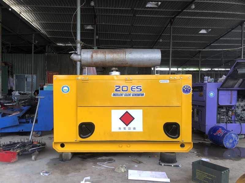 Máy phát điện 20KVA Nissan tua chậm