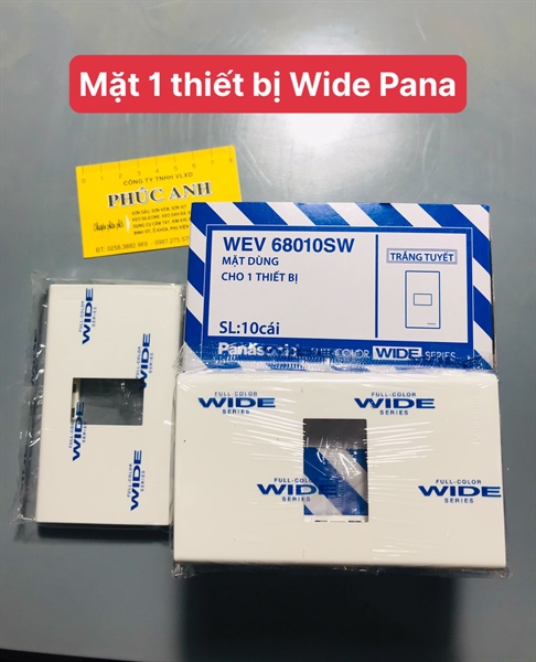 Mặt 1 Thiết Bị Wide Pana