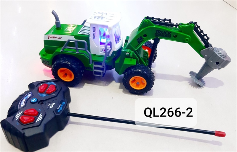 QL266-2 HỘP XE CT NÔNG NGHIỆP KHOAN ĐK 7 Đ.TÁC, KHÔNG SẠC TL 1:30 Farmer Car