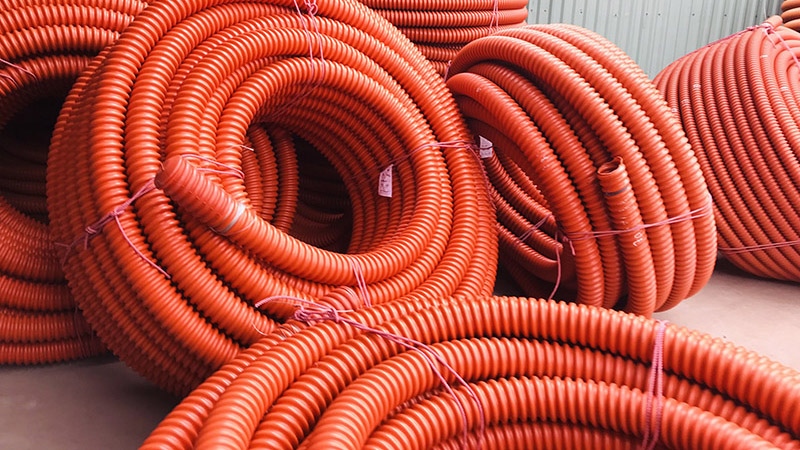 Ống gân xoắn HDPE 30/40 - OSPEN - (400 mét/cuộn)
